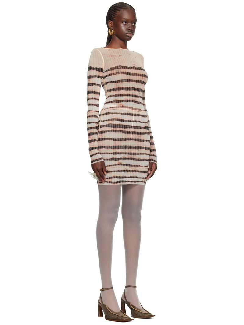 Beige KNWLS Edition Minidress 2