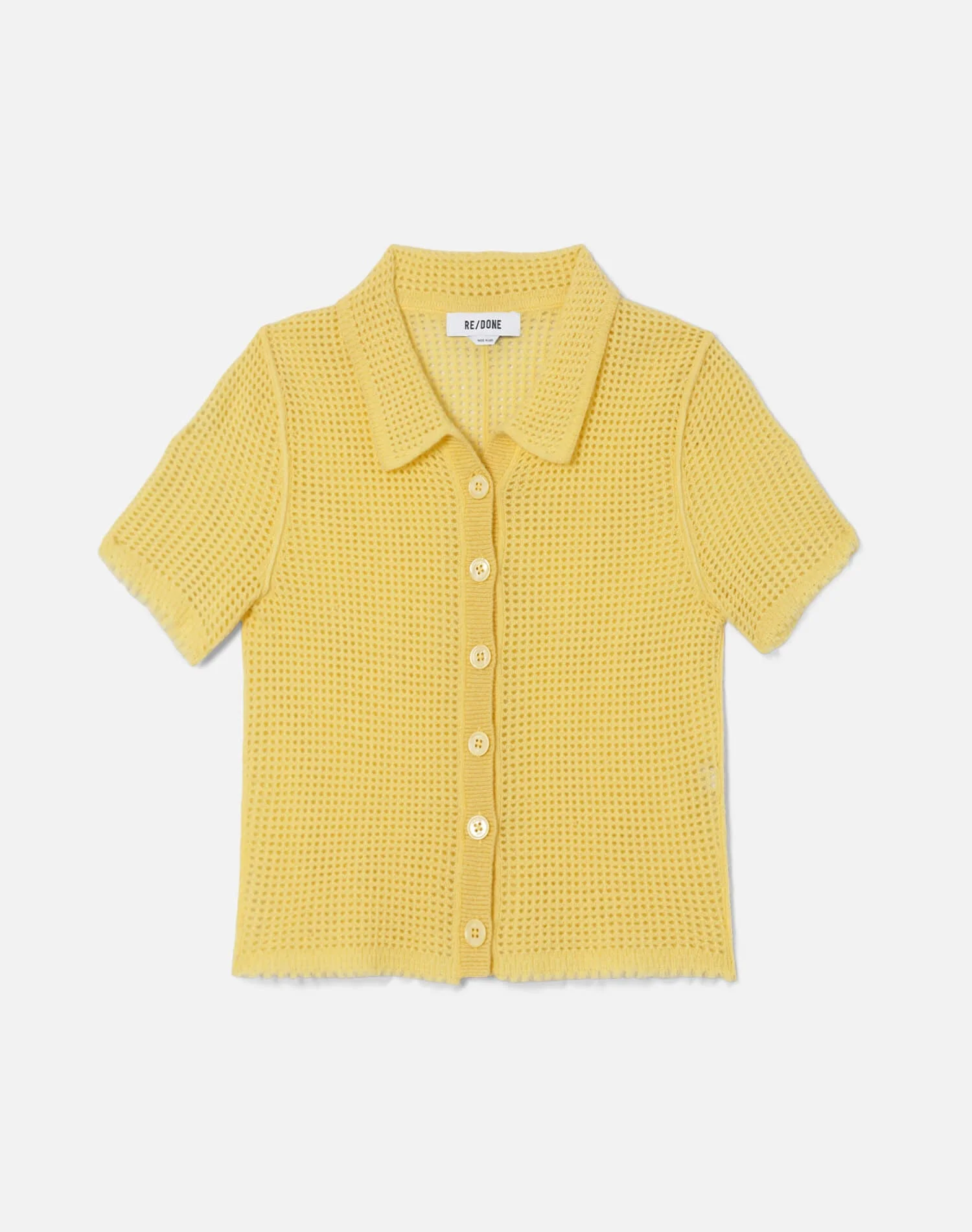 Amelia Cashmere Polo - Dandelion - 1