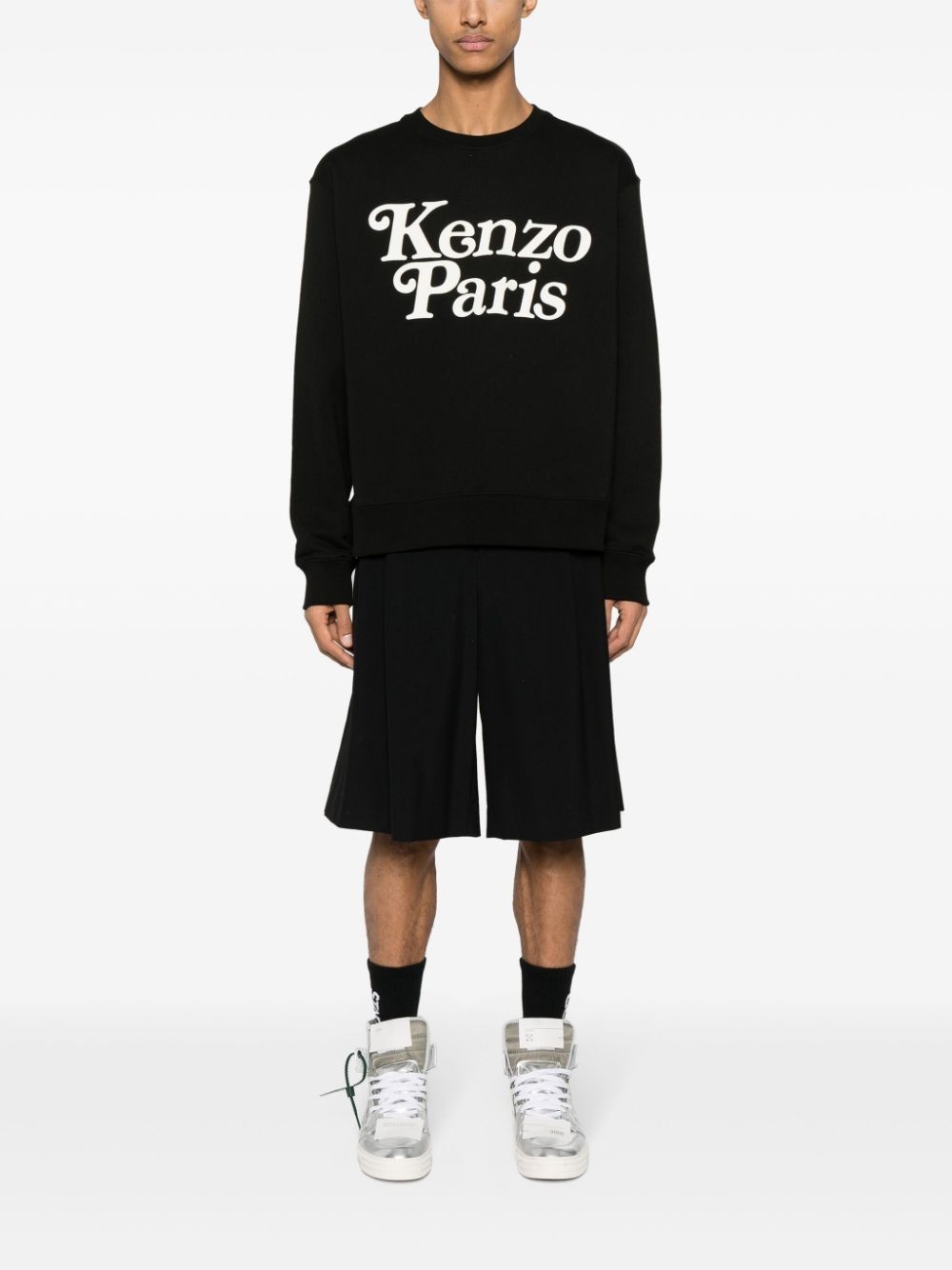 x Verdy flocked-logo sweatshirt - 2