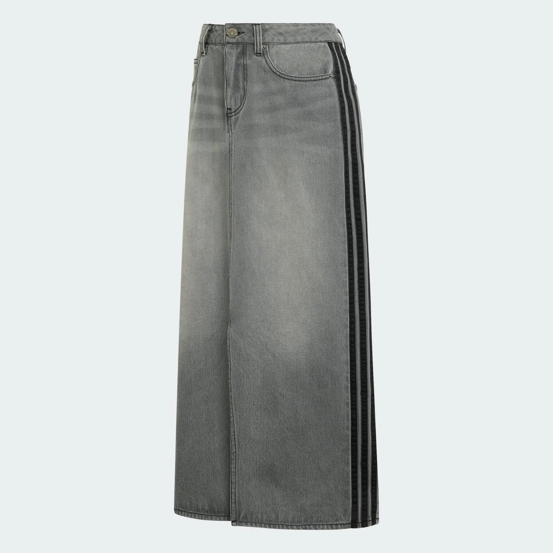 3-STRIPES PENCIL SKIRT DENIM - 1