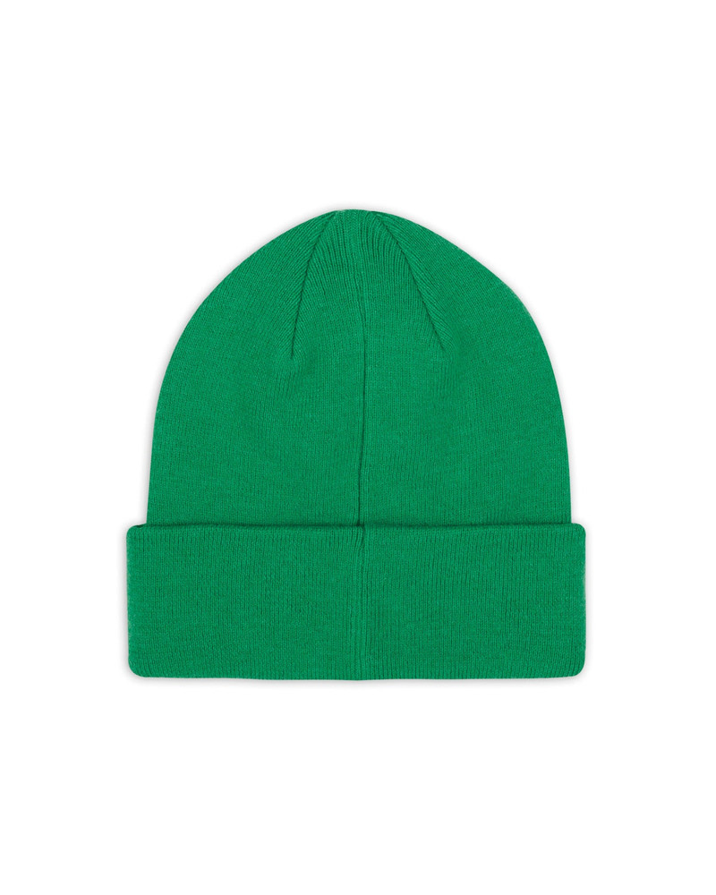 BRAIN DEAD Classic Logo Head Wool Beanie - Kelly Green outlook