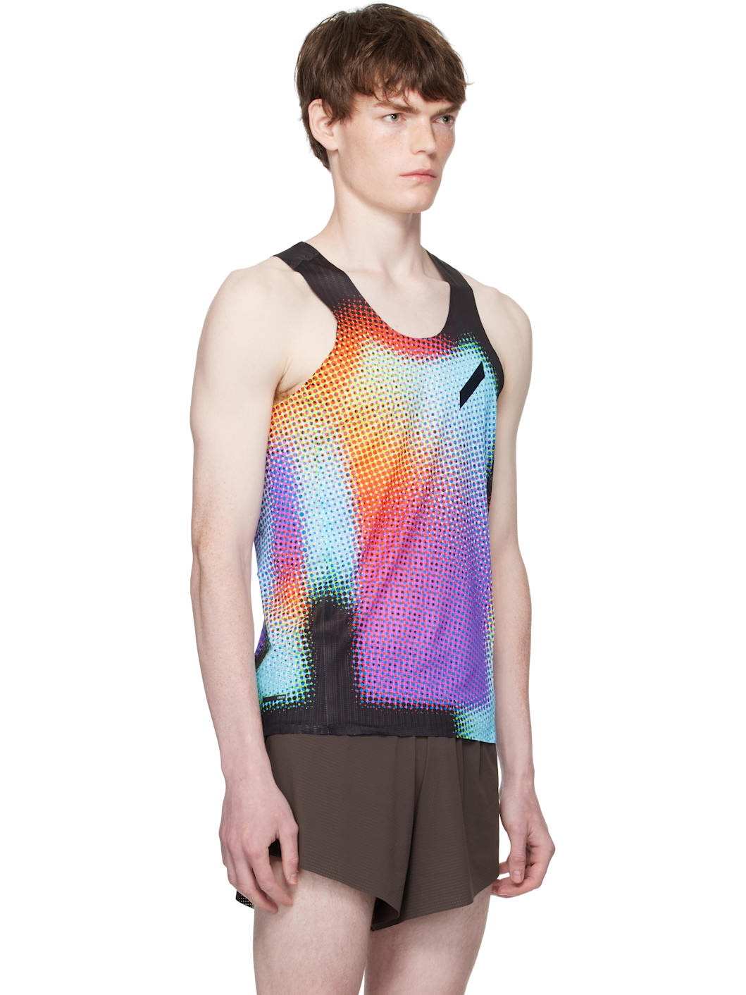 Multicolor Lightweight SPACE3D Race Tank Top - 2