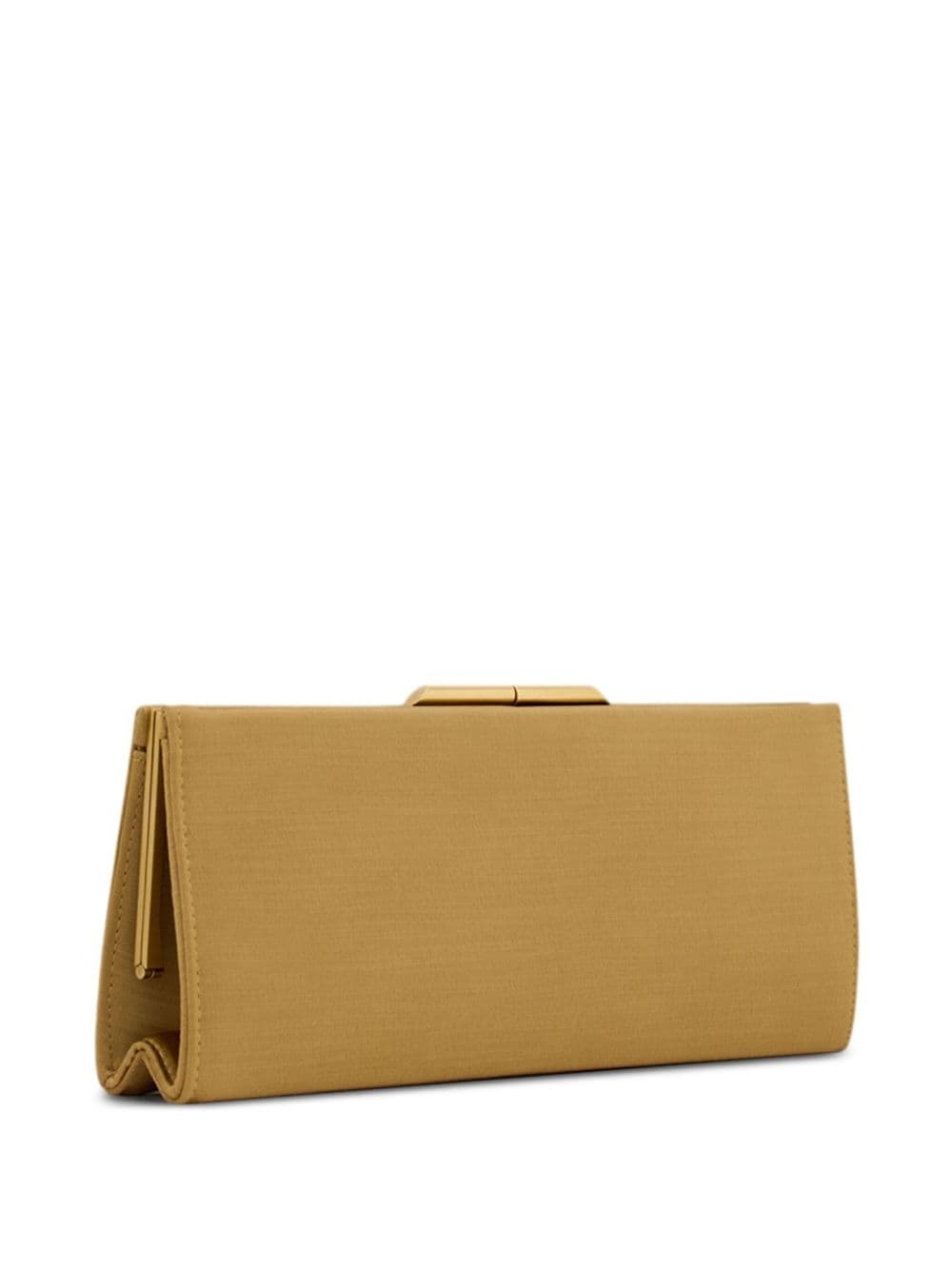 small Midnight satin-finish clutch - 3