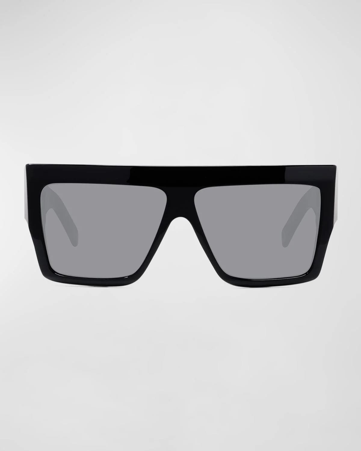 Chunky Rectangle Acetate Sunglasses - 1