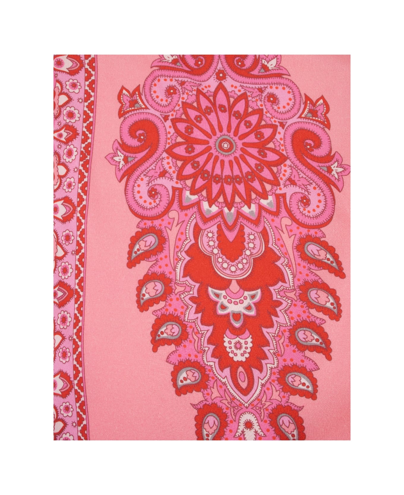 Open Printed Poncho - 3