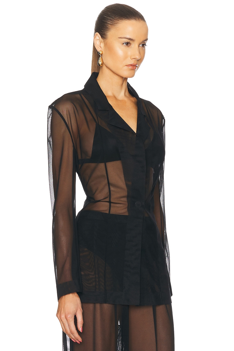Classic Single Breasted Jacket - 3