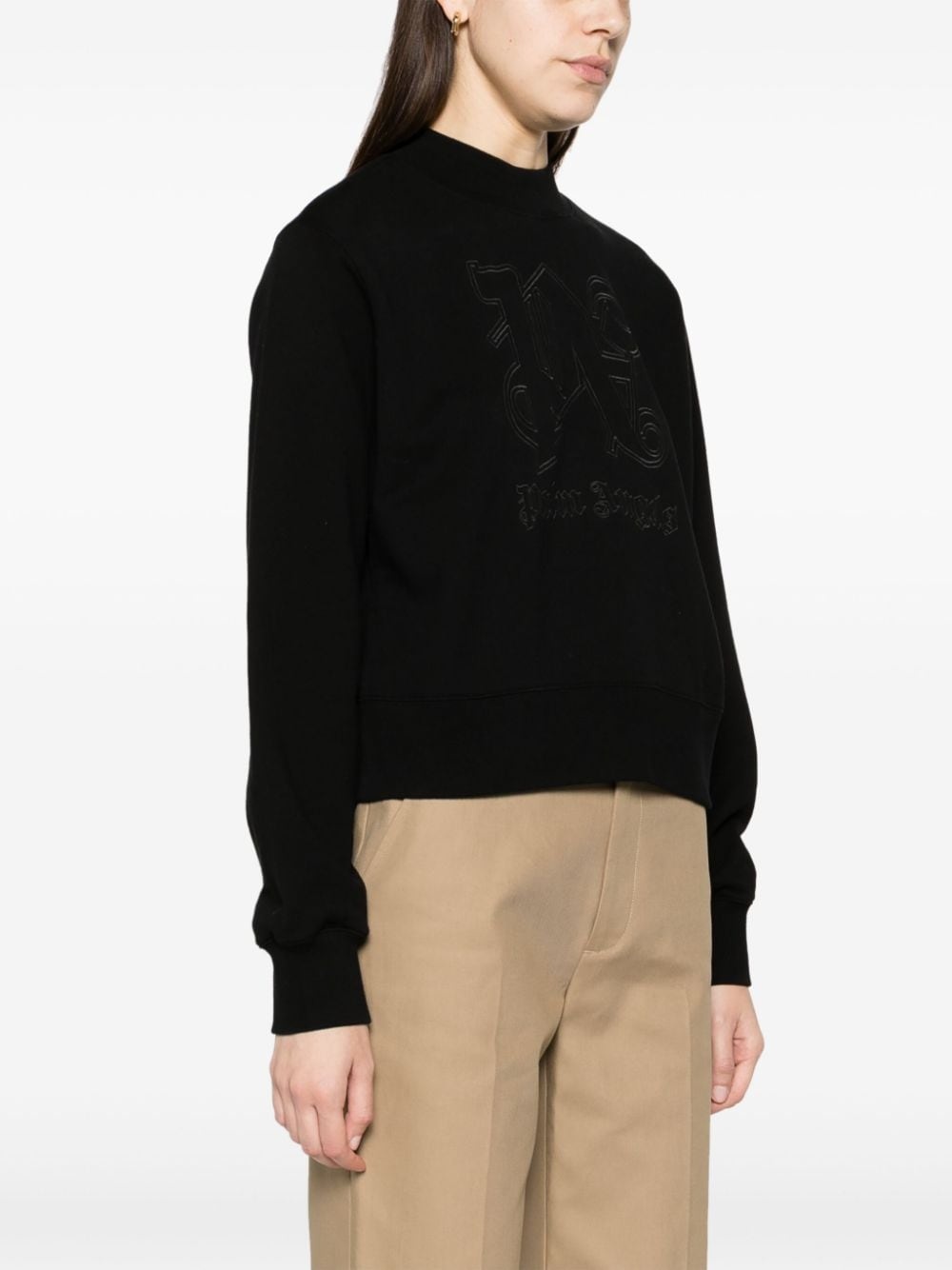 Monogram Statement cotton sweatshirt - 3