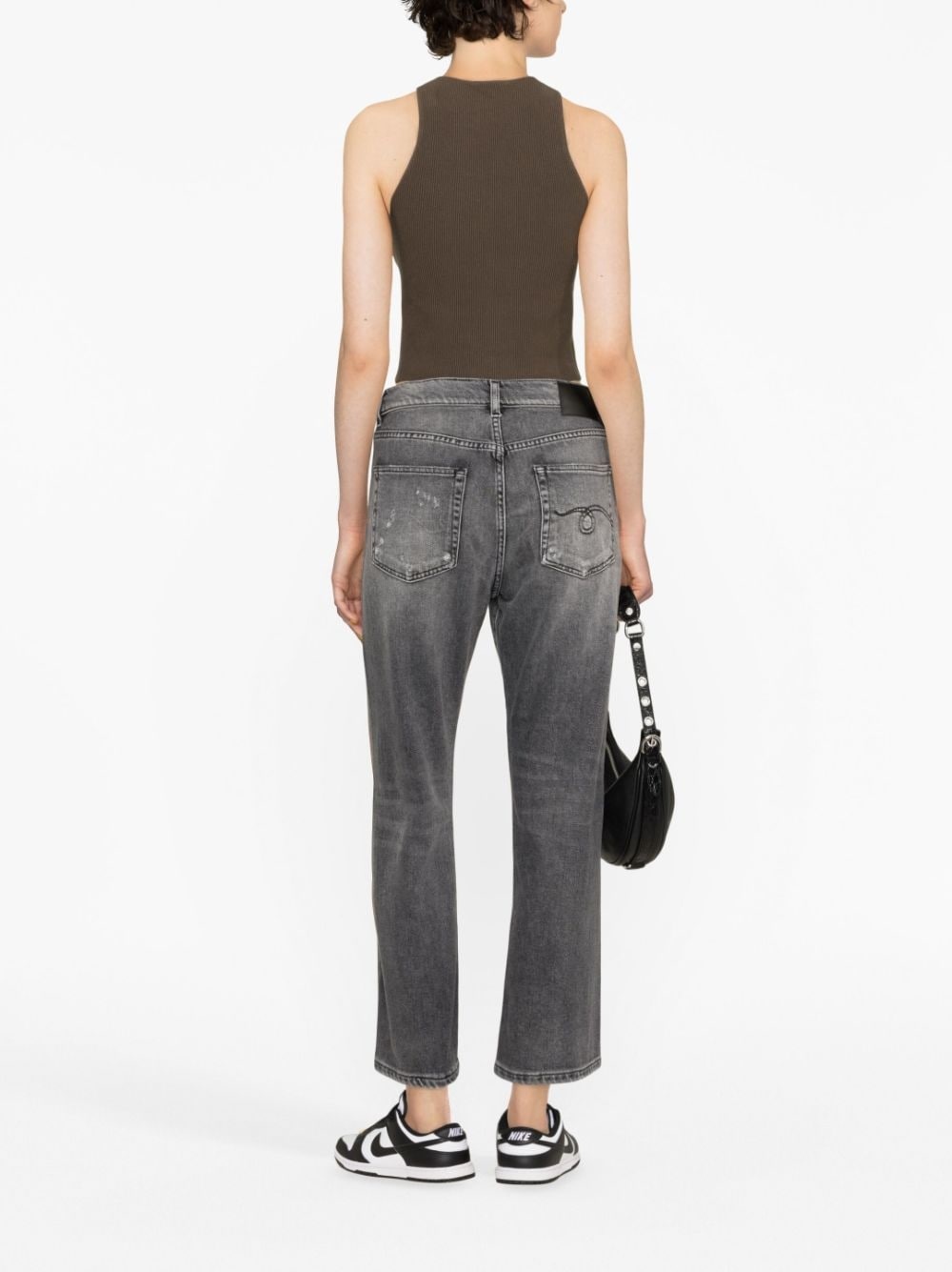 cropped boyfriend jeans - 3