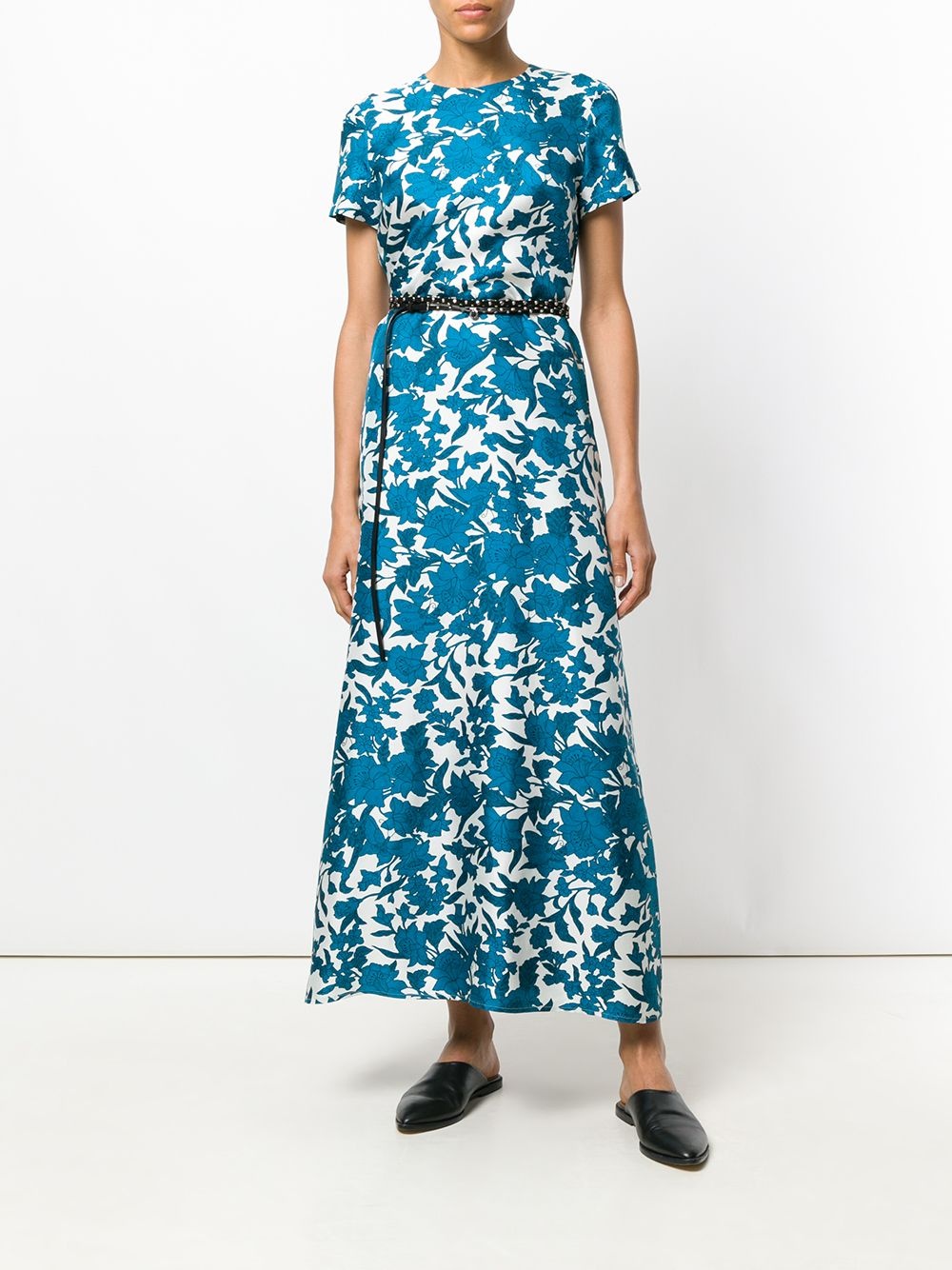 floral print maxi dress - 2