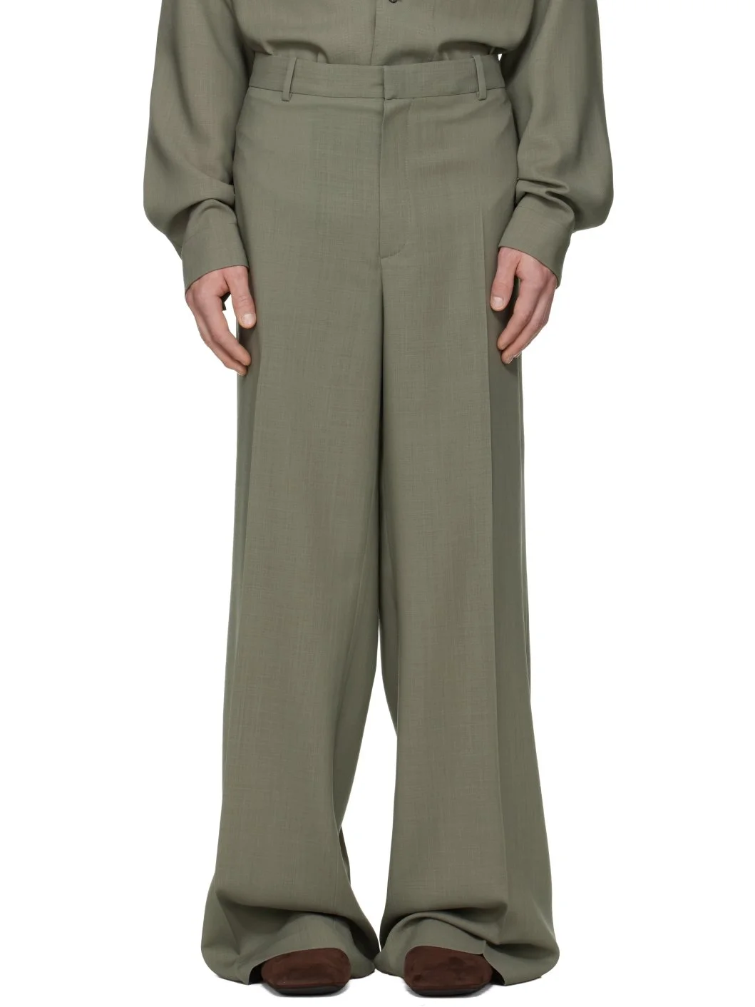 Taupe Eric Trousers - 1