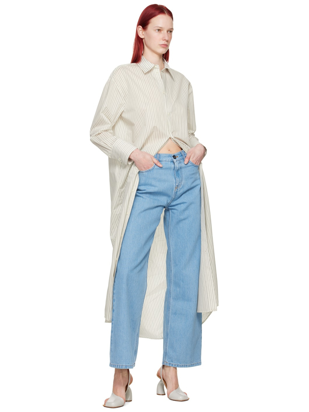 Off-White Freda Midi Dress - 4