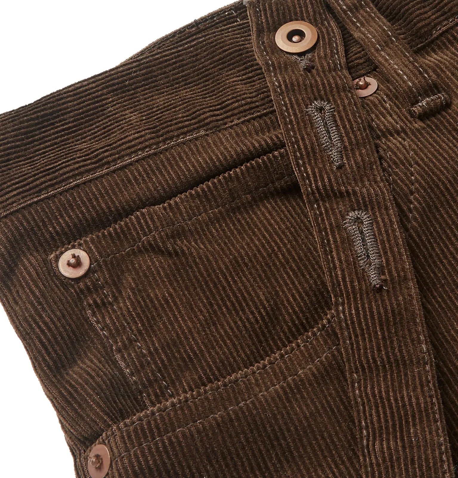 Fluxus Traveller Slim-Fit Cotton-Corduroy Trousers - 8