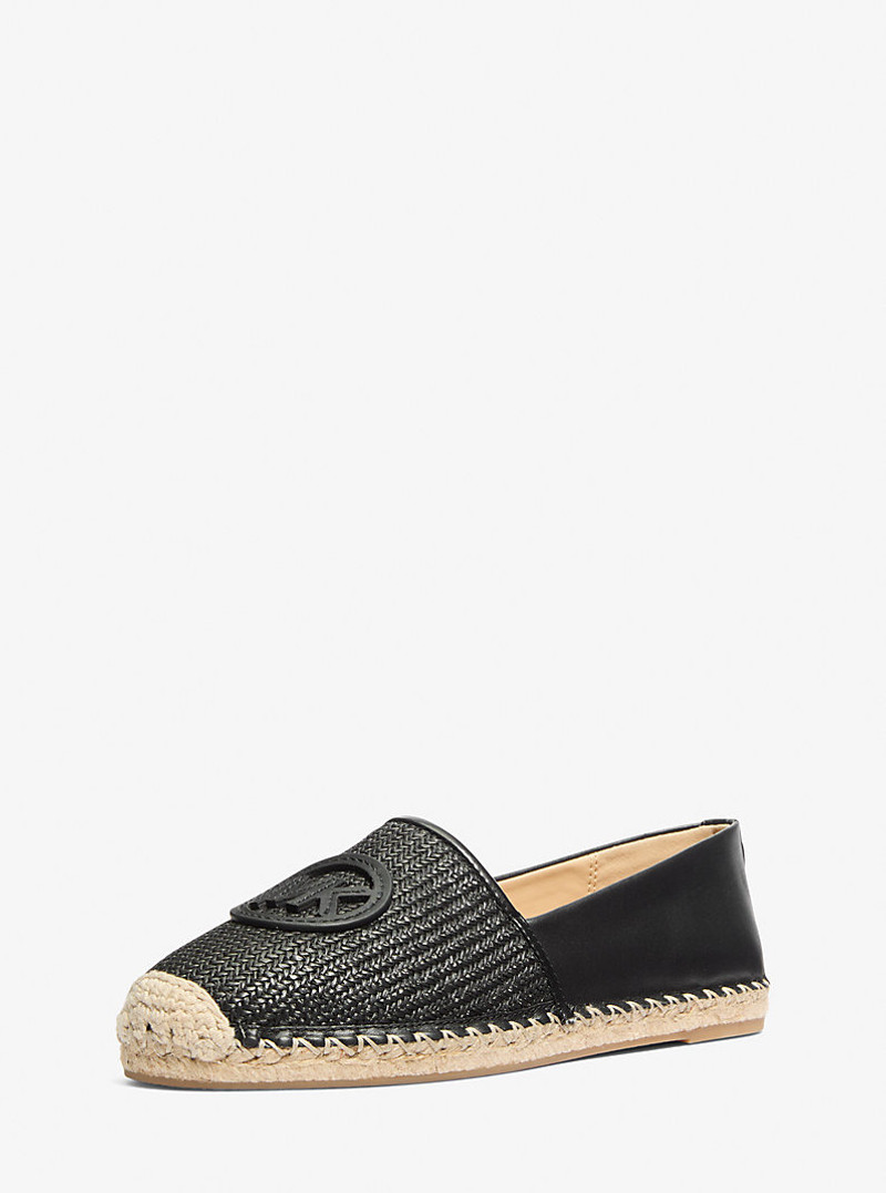 MICHAEL KORS Kenzie Mixed-Media Espadrille outlook