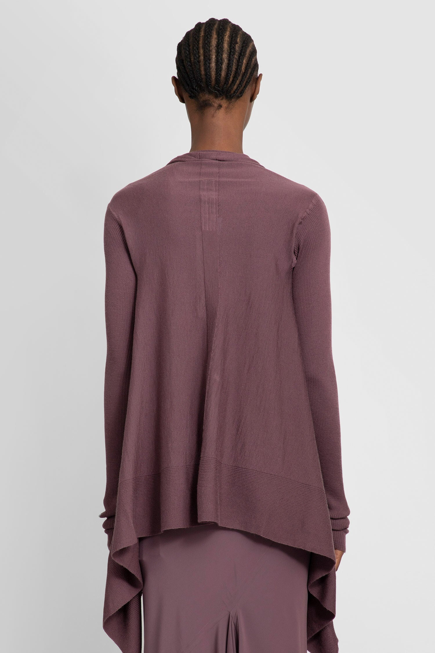 RICK OWENS WOMAN PURPLE KNITWEAR - 3