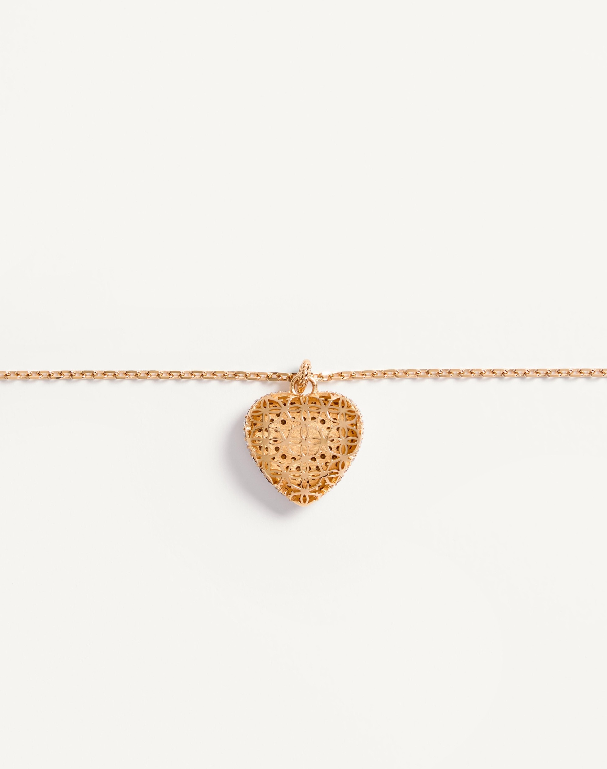 COEUR ROYAL NECKLACE IN METAL, ENAMEL AND SWAROVSKI® CRYSTALS - 4