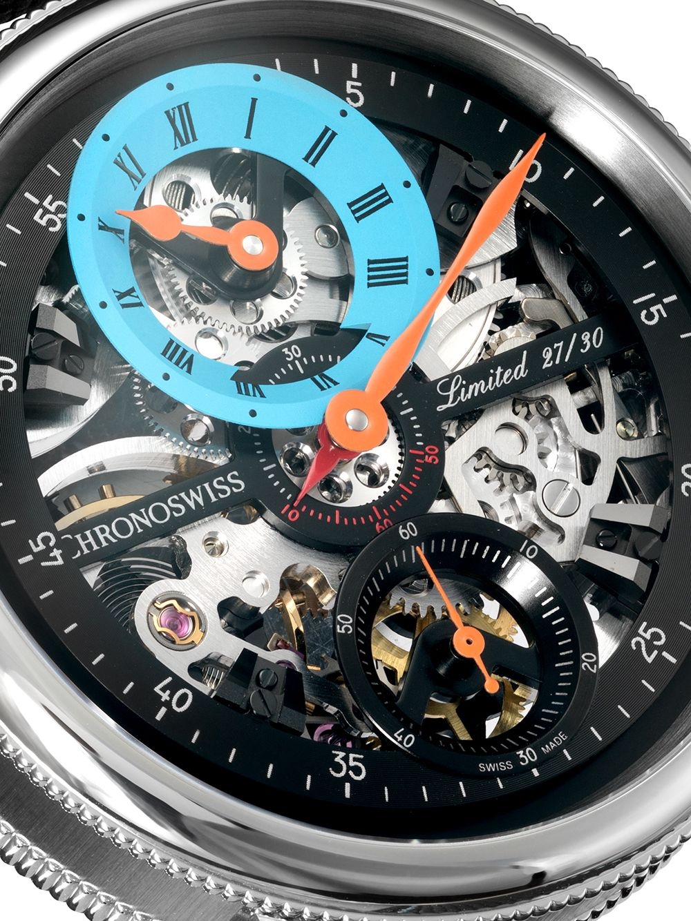 Flying Grand Regulator Skeleton 44mm - 3