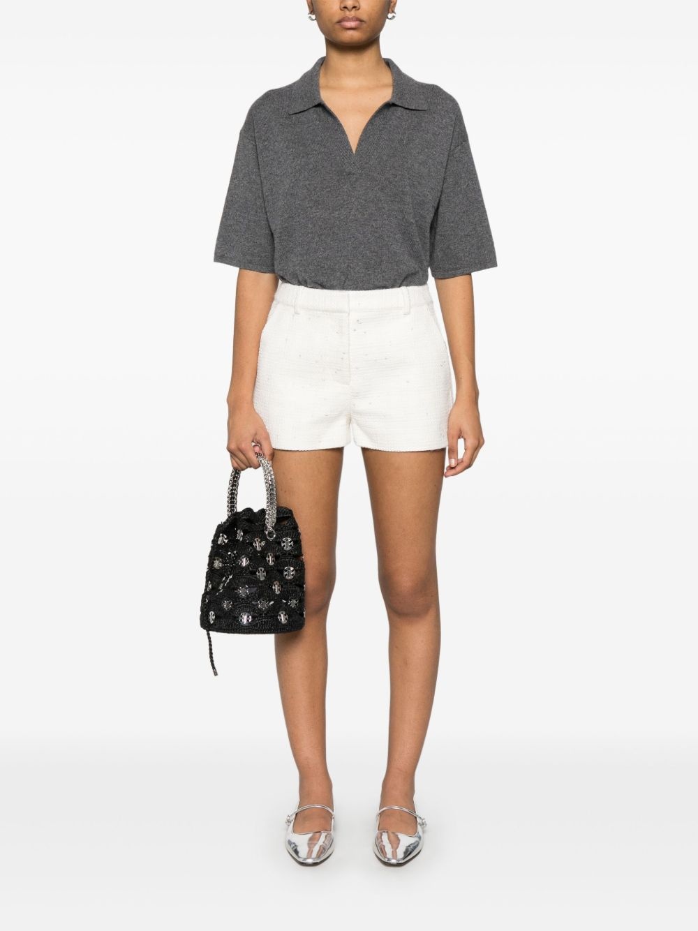 Torrence tweed shorts - 2