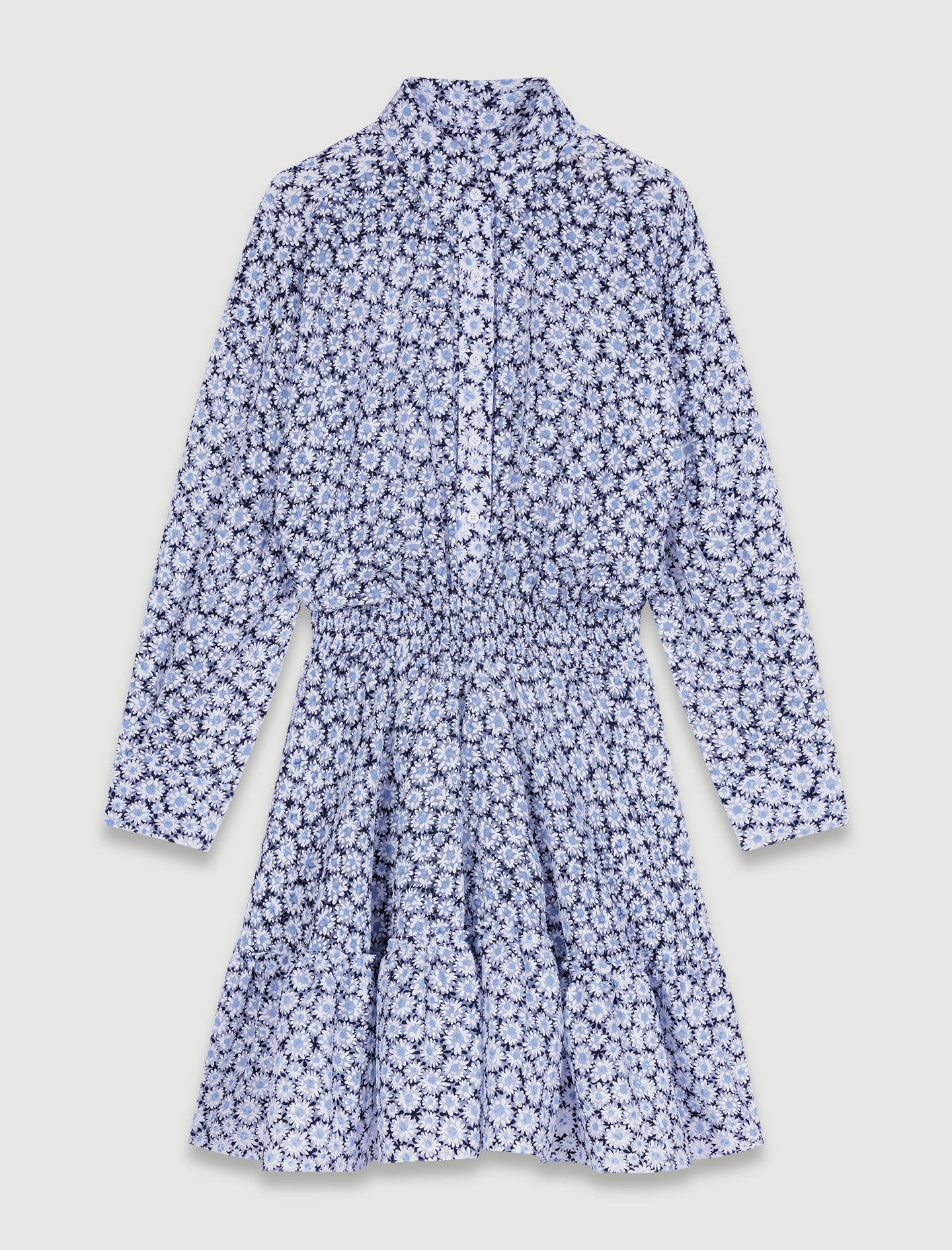 Short floral dress - 1