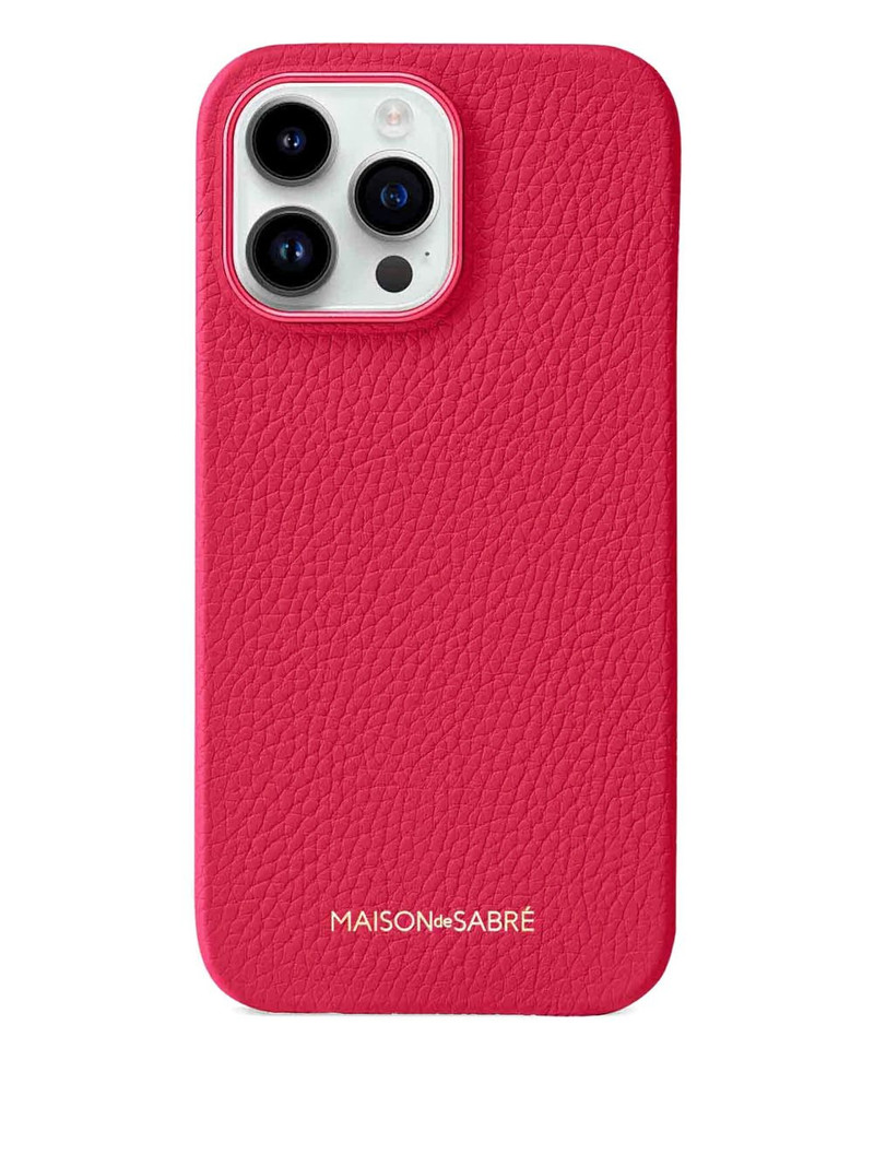 iPhone 15 Pro Max leather phone case 1
