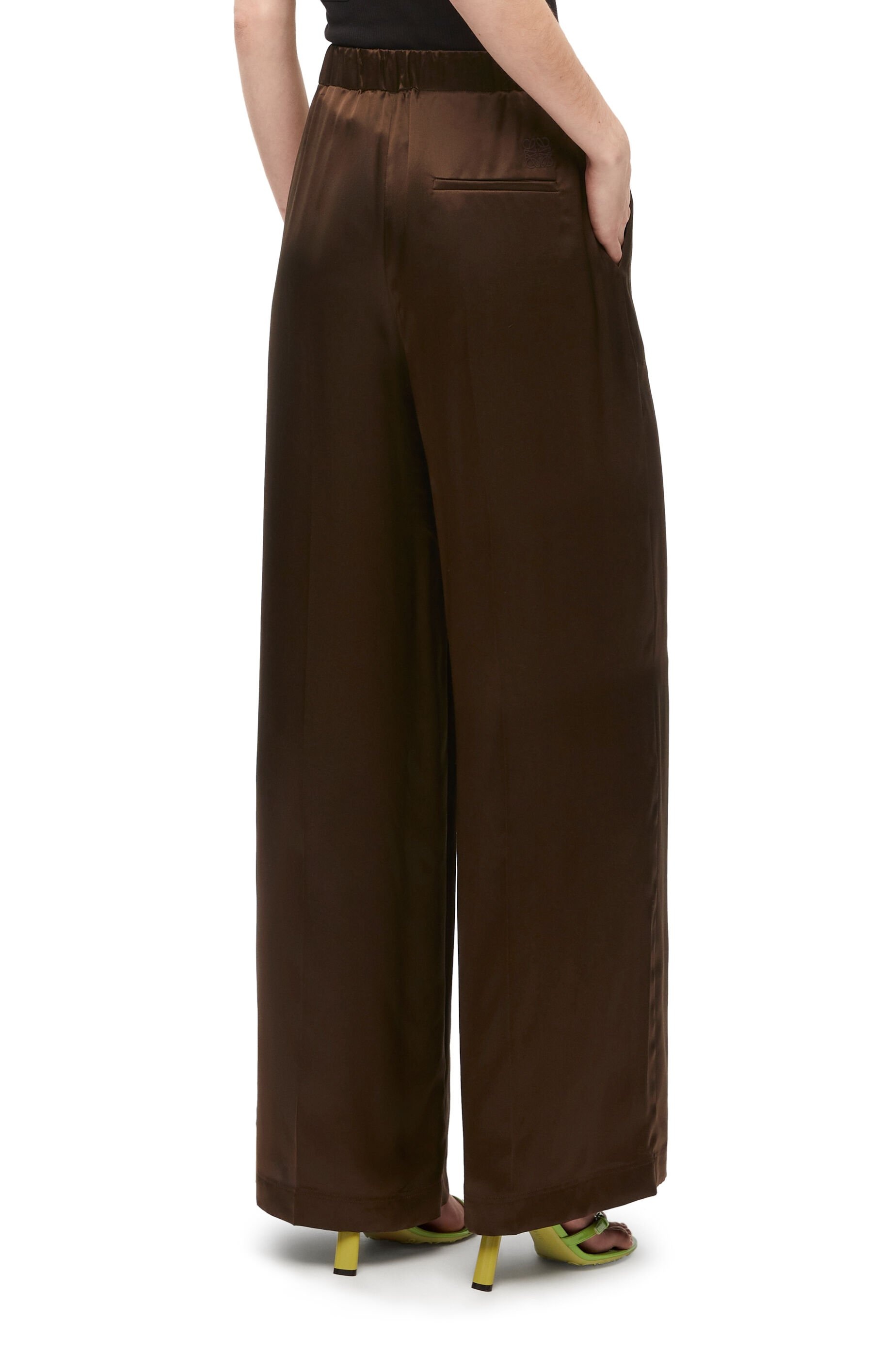 Pyjama trousers in silk - 4