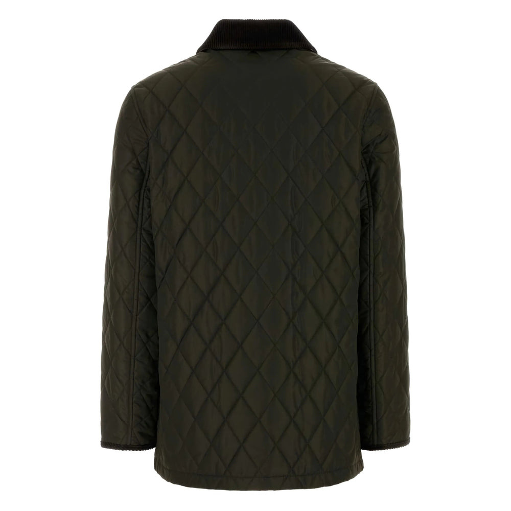 Burberry Green Jackets - Puffer Jackets Women - 2