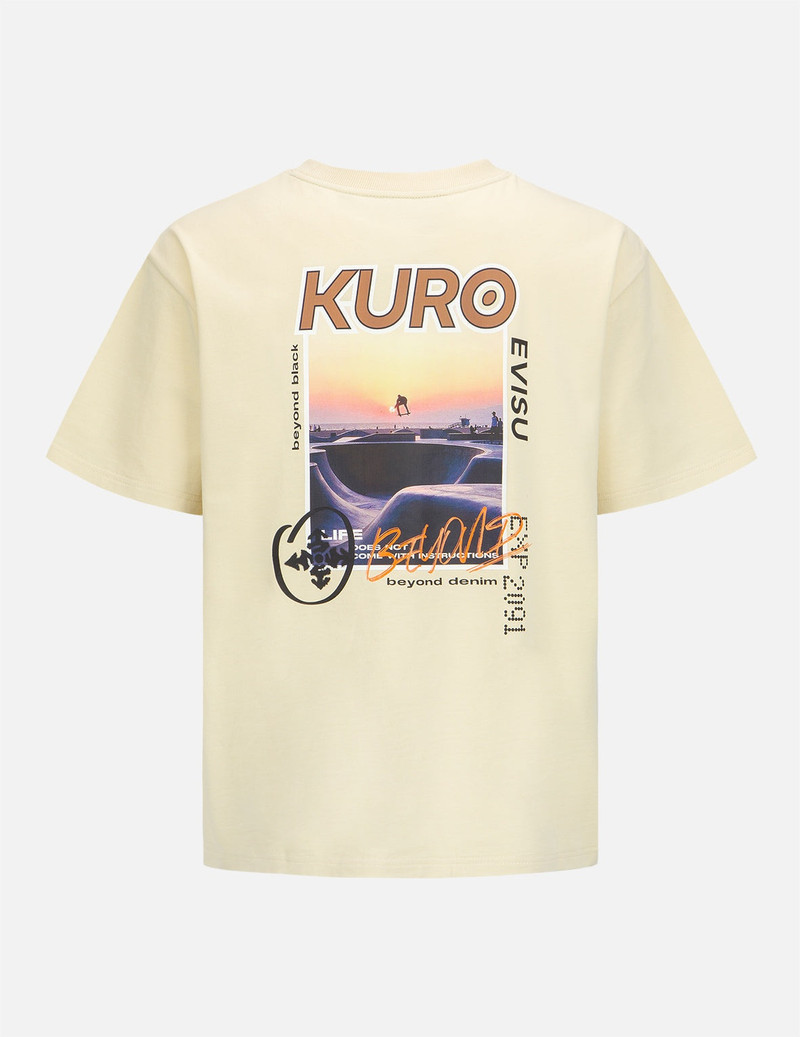 EVISU Sunset Photo Print T-shirt outlook