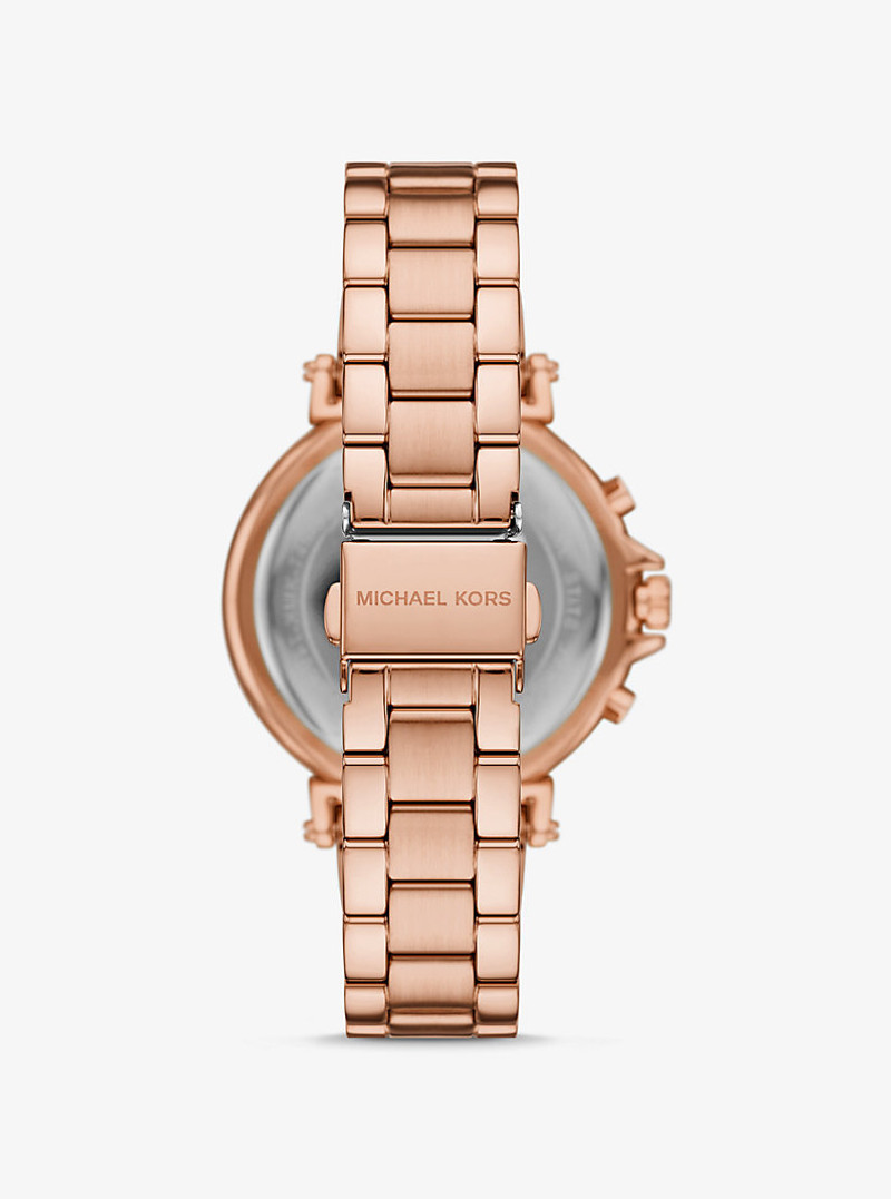 Oversized Maren Rose Gold-Tone Watch 3