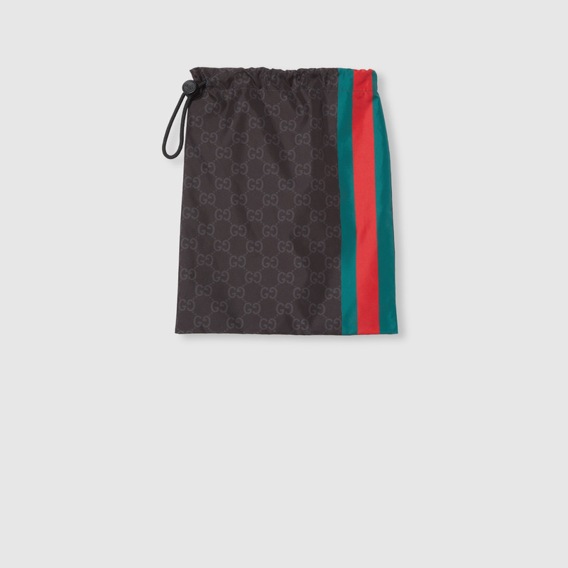 GG jacquard nylon swim shorts 8