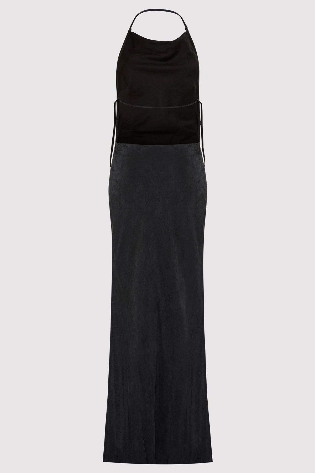 Adjustable Strap Dress - Black - 6