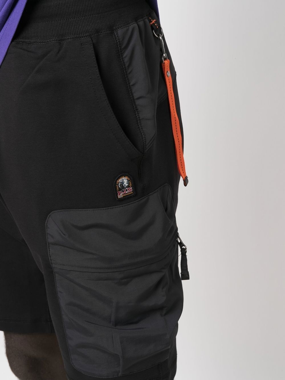 drawstring-fastening waistband shorts - 5