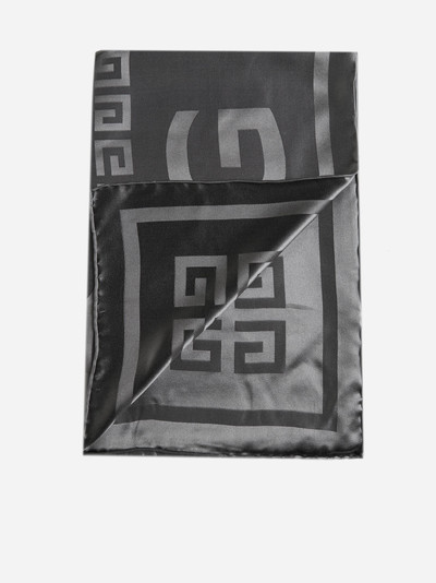 Givenchy Logo and 4G silk shawl outlook