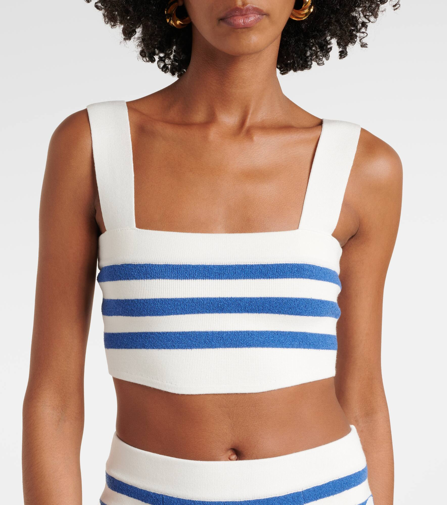 Ari striped crop top - 4
