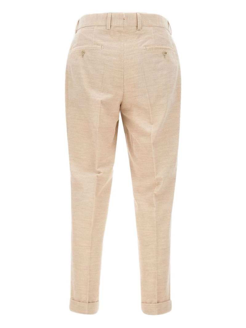 BOSS pleated corduroy trousers outlook