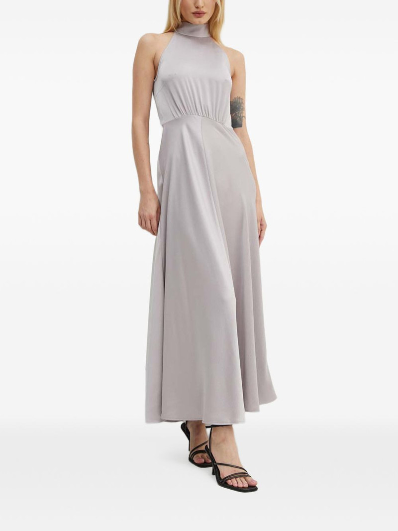 Rheo bow halterneck dress 1