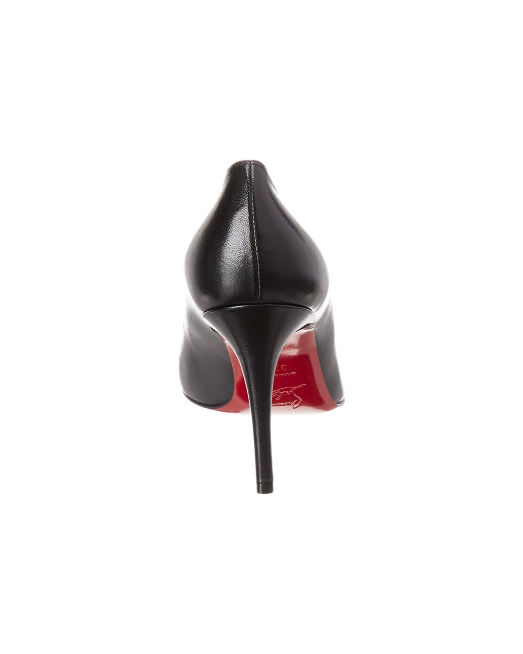 Christian Louboutin Pigalle 85 Leather Pump - 3