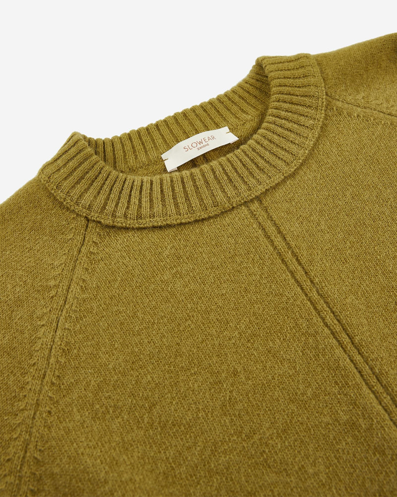 Regular fit crewneck sweater in wool and Angora 6