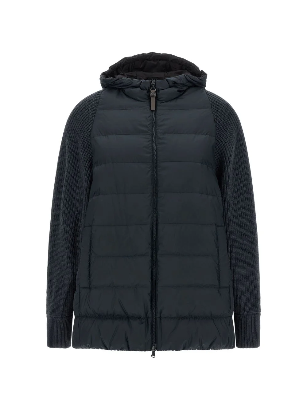 quilted down jacket - 1
