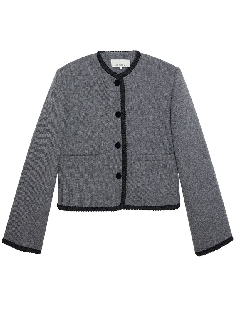 JKT4WVG CORA JACKET WOOL GREY 1