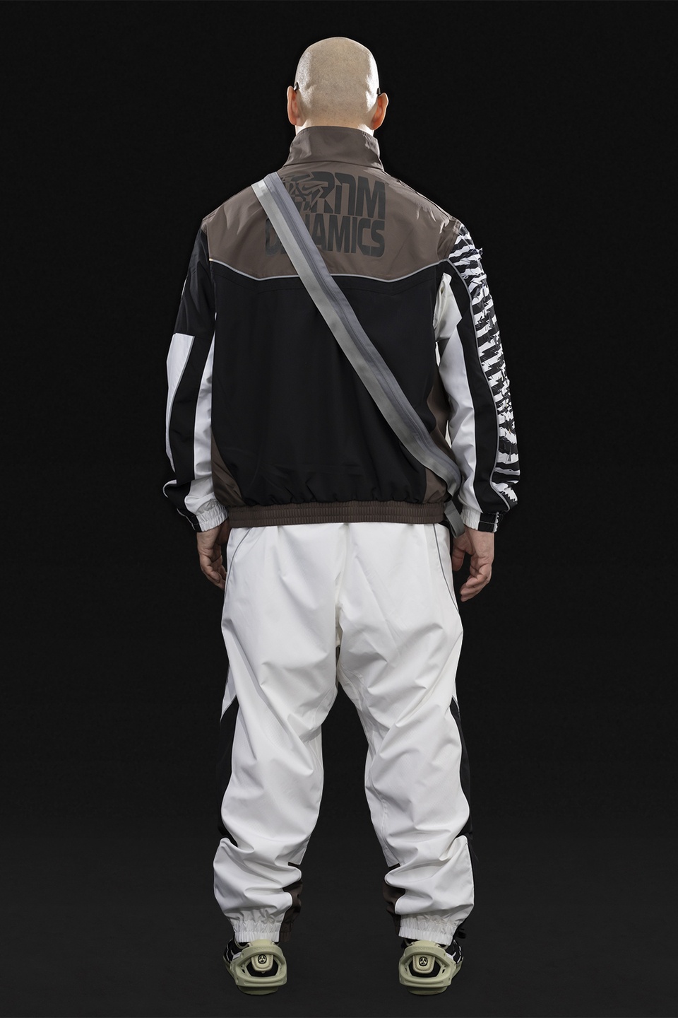 GGG-J2-100 Nike® Acronym® Track Jacket Woven White/Multi - 9