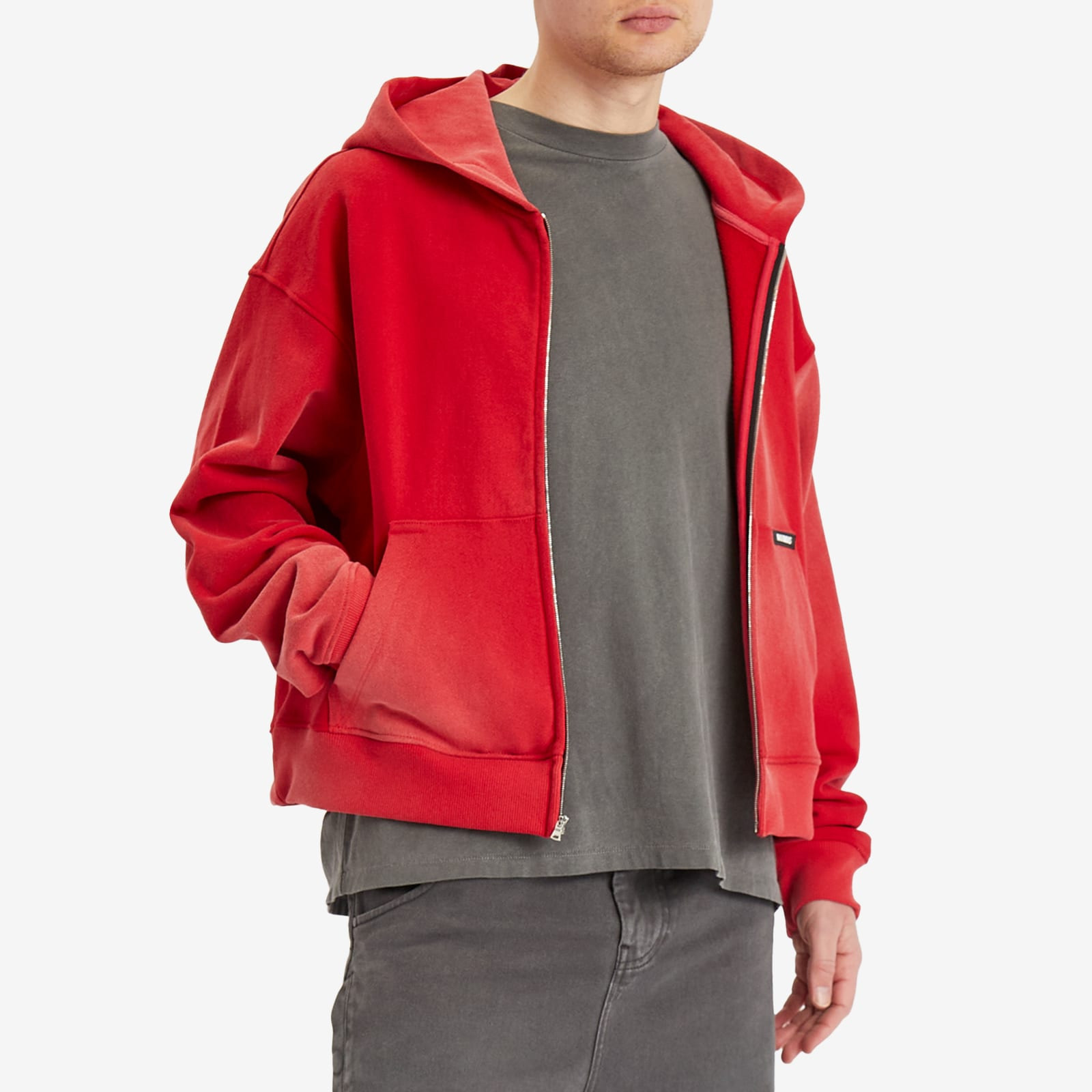 Nahmias Sunfade Boxy Zip-Up Hoodie - 2