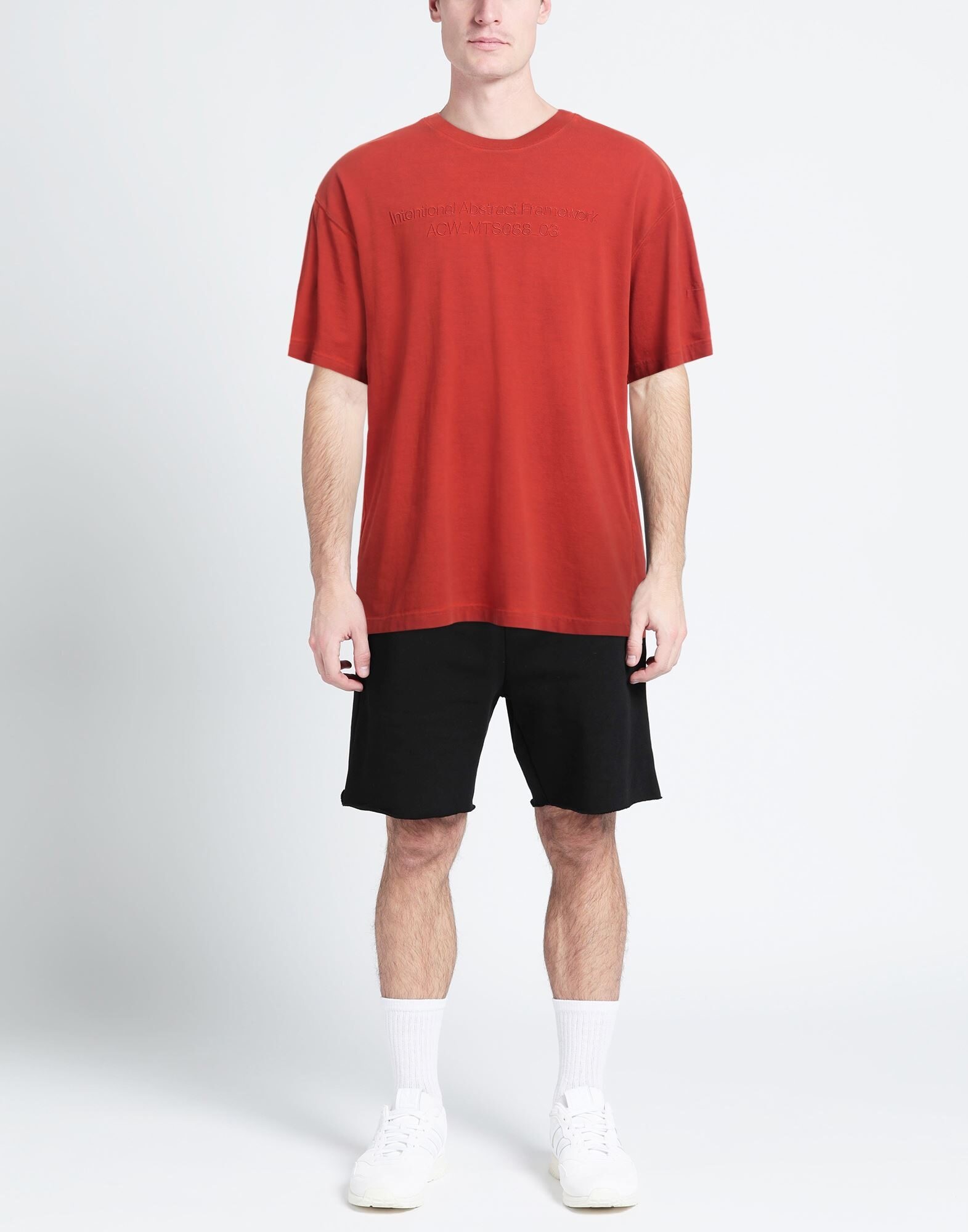 Red Men's Basic T-shirt - 2