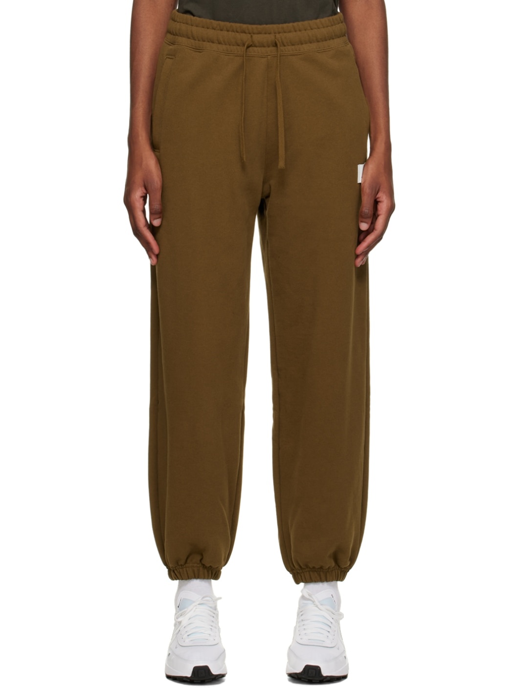 Brown Heavyweight Lounge Pants - 1