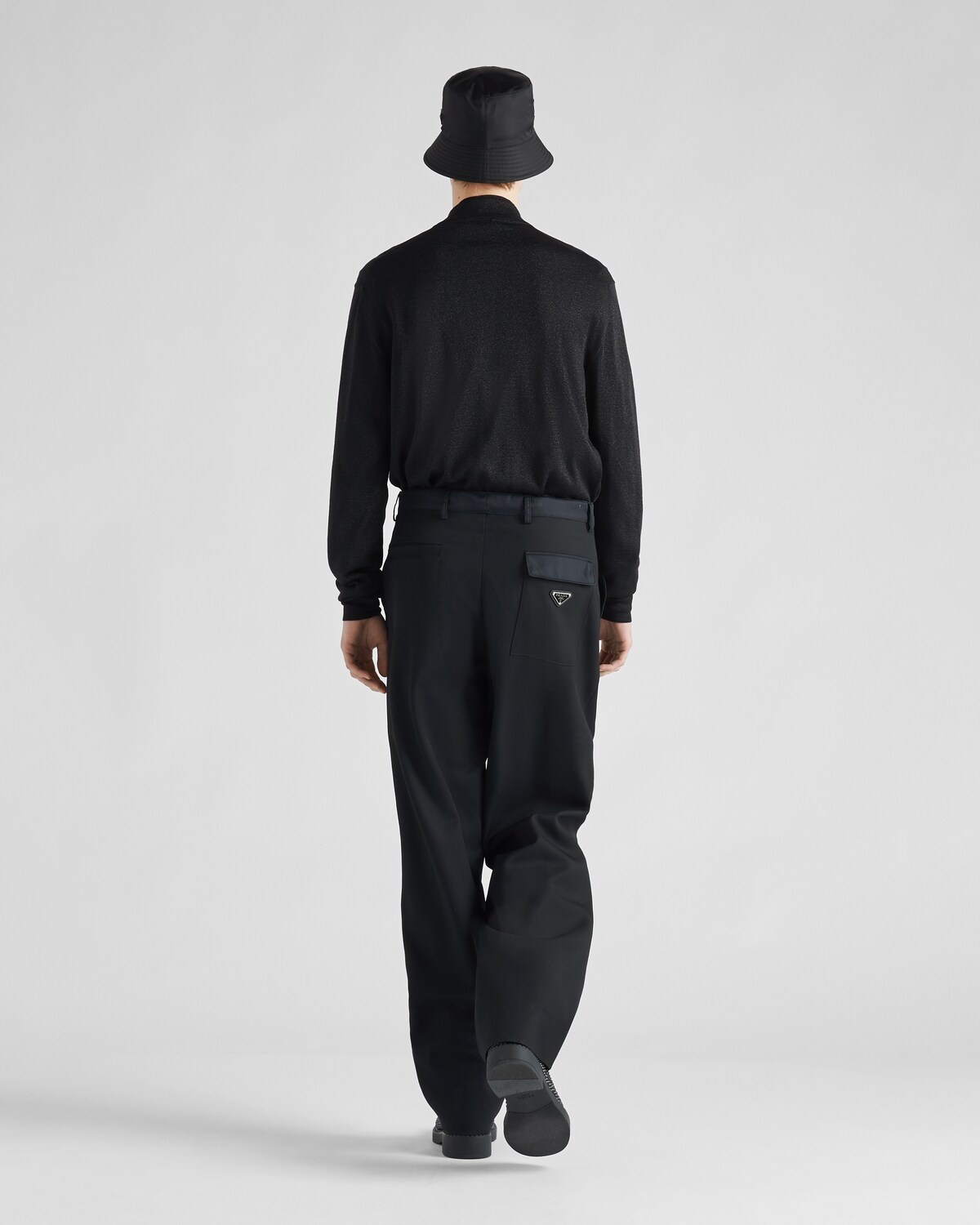 Wool gabardine pants - 5