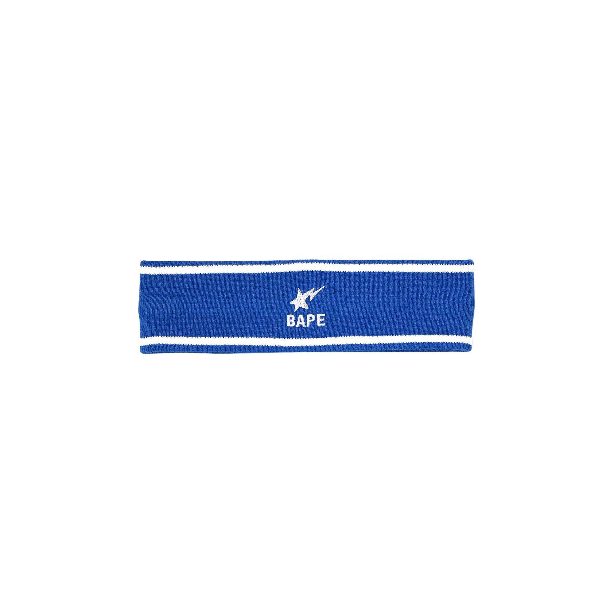 BAPE Bapesta Headband 'Navy' - 1