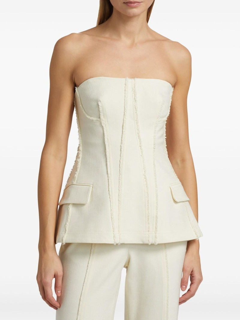 SIMKHAI Lupita bustier top outlook