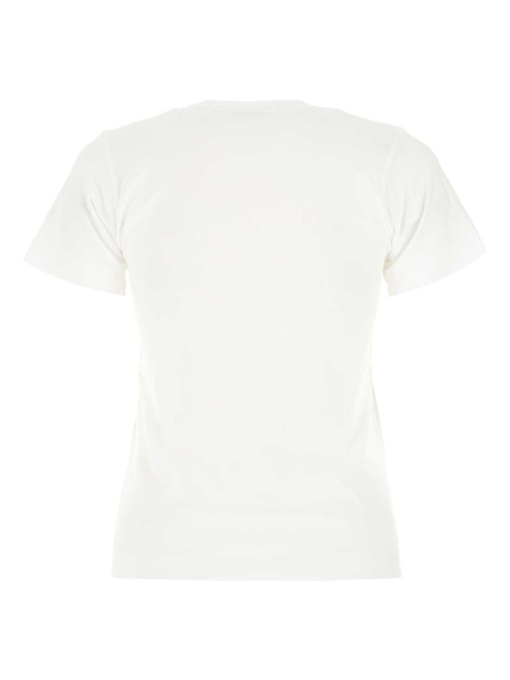 heart-patch cotton T-shirt - 2