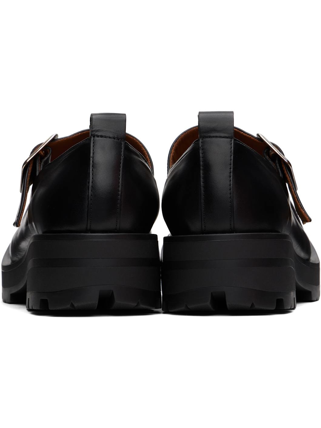 Black Mary Jane Loafers - 2