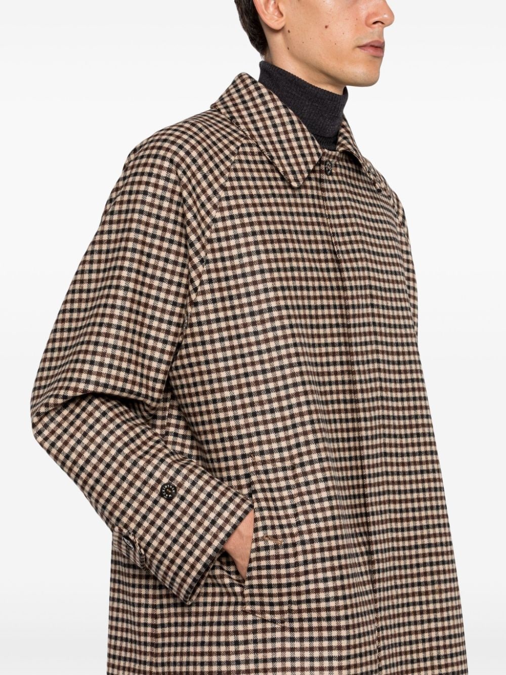 Belford checked coat - 5
