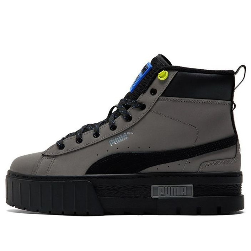 (WMNS) PUMA Mayze Mid Wtr Sneakers Black 381888-02 - 1