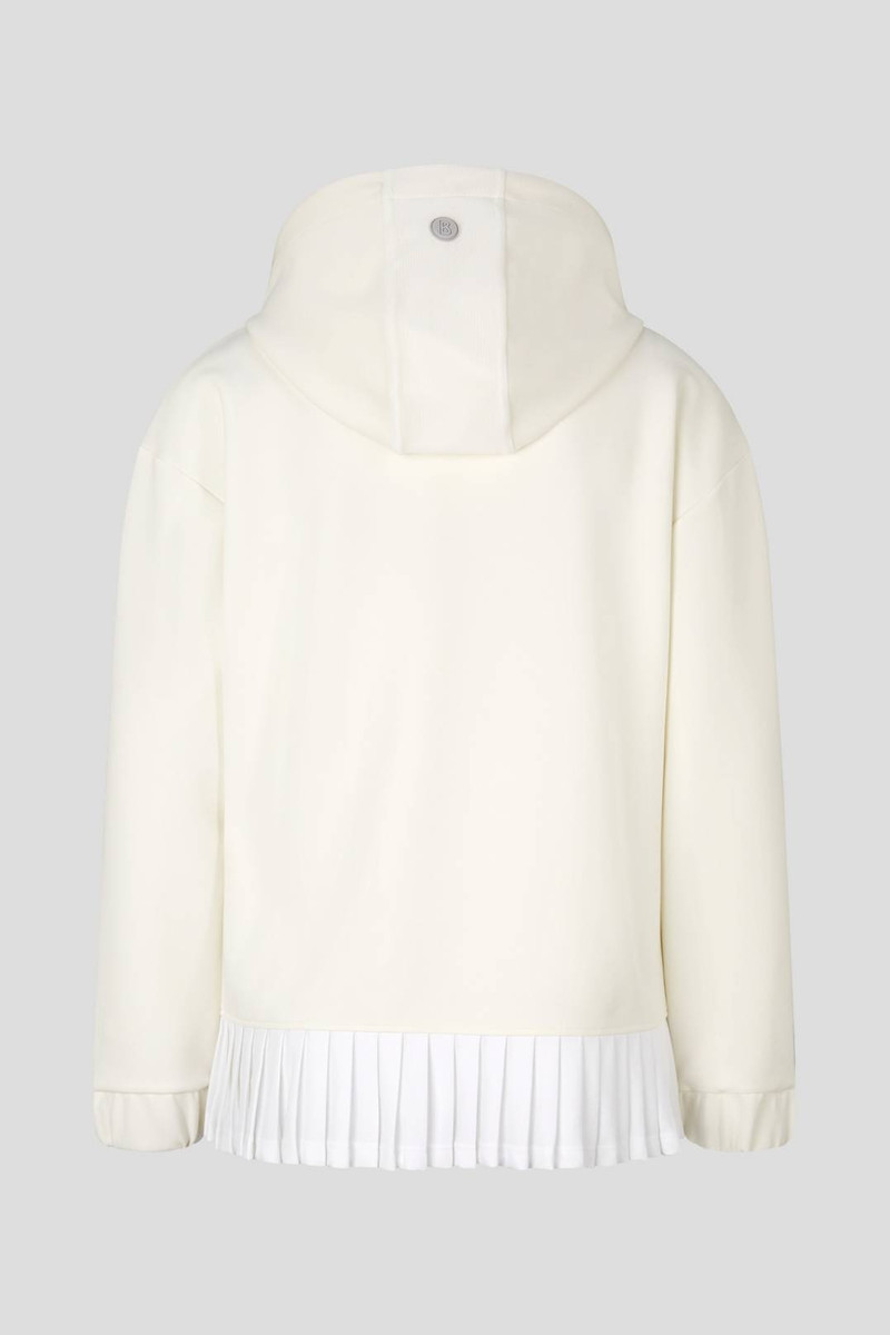 BOGNER KATALIN SWEATSHIRT HOODIE IN OFF-WHITE outlook